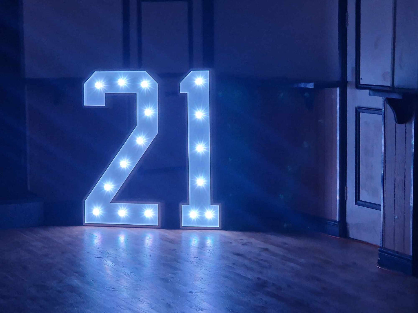 0-9 - 4 FOOT LED NUMBERS TO HIRE