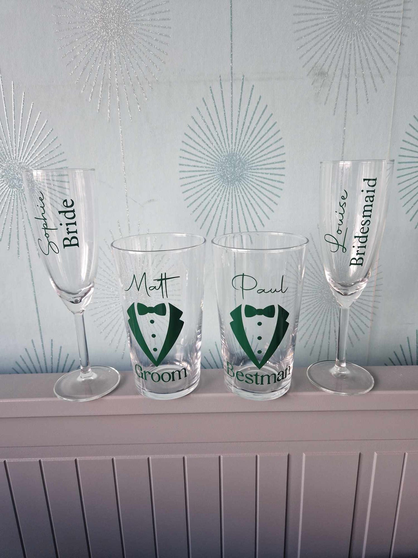 Flutes for Champagne and Prosecco