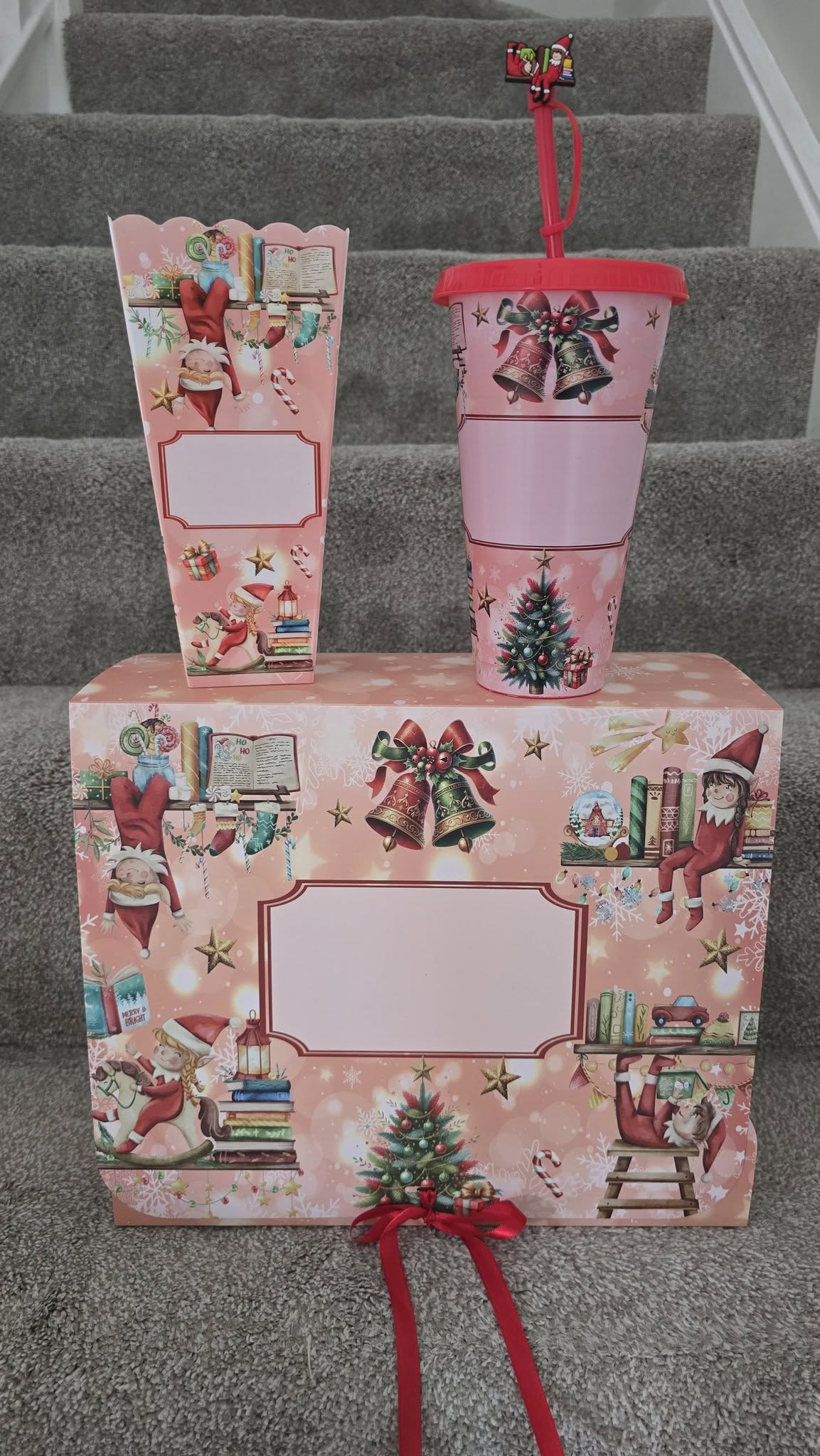 Christmas Eve Box, Popcorn/sweet Tubs and Cold Cups